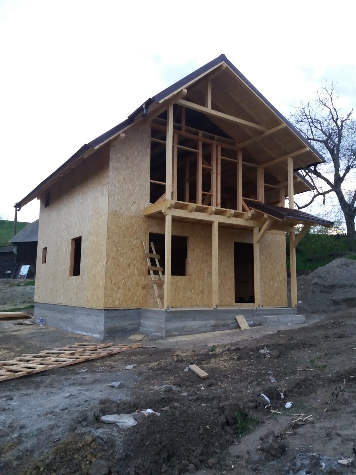 constructii case lemn suceava